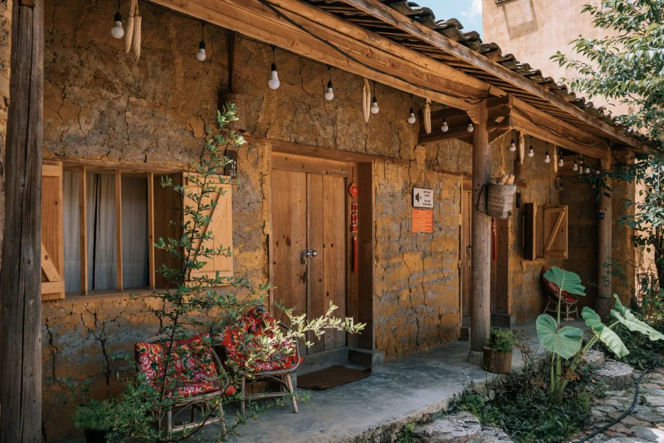 Khách ngồi nghỉ chân